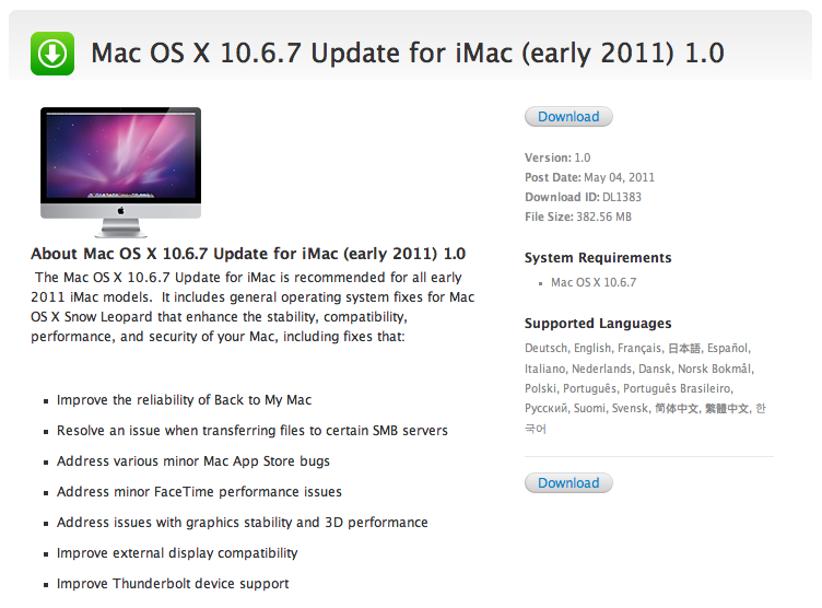 Mac 10.6.5 Download